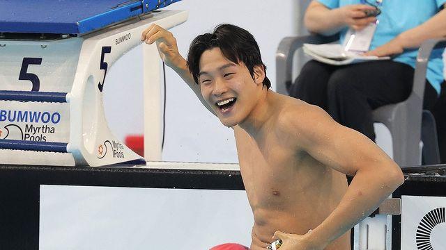[전국체전] 김영범, 수영 첫날 2관왕…육상 조엘진, 남자 100ｍ 2연패(종합)