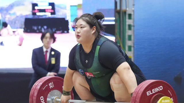 전국체전 여자 역도 박혜정, 전국체전서 3관왕 차지 [포토뉴스]