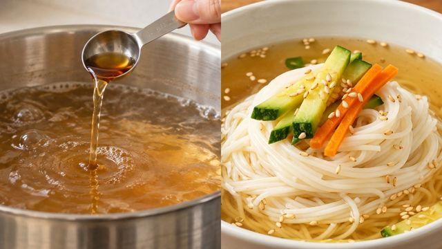 잔치국수, 육수 내느라 시간 쓰지 마세요… '이것' 조금 넣으면 국물 맛이 깊어집니다 [위키꿀팁]