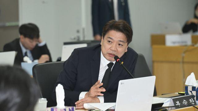 “소방 재정 쭉쭉 빨아먹어”...秋 ‘재정 빨대’ 이어 부승찬 발언에 국감 파행