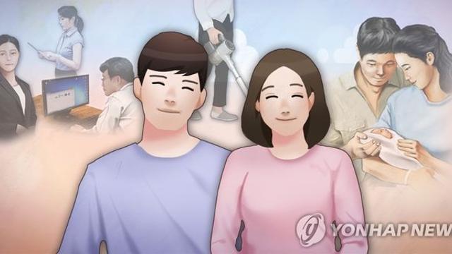 맞벌이 육아부부도 여성이 가사·돌봄에 1시간43분 더 많이 써