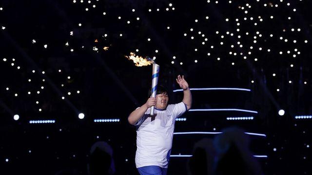 전국체전 성화 밝힌 이현지, 韓 유도 미래 활짝 연다