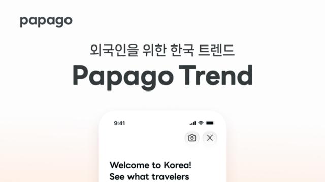 네이버, 파파고로 외국인 관광객 상품 탐색·예약 돕는다