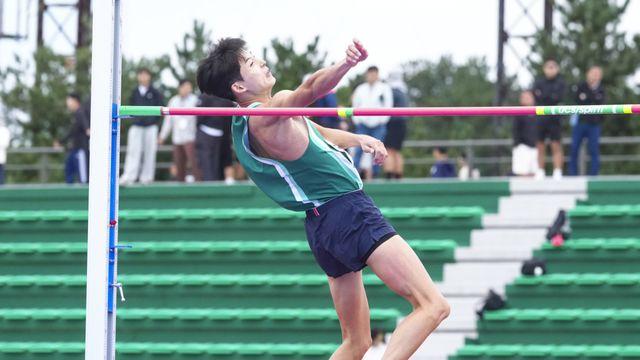 전국체전, 경기도 육상, 남자일반부 높이뛰기 김주는 금메달 [포토뉴스]