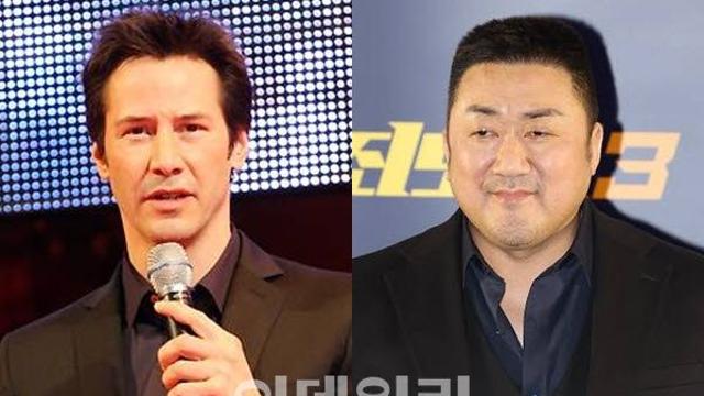 '존 윅' 키아누 리브스, 마동석 만날까…미국판 '악인전' 출연