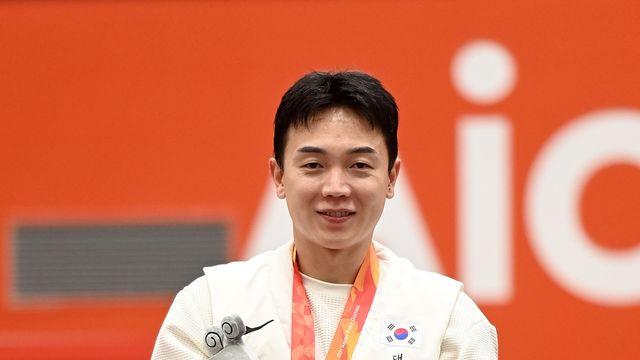 어머니 앞에서 빛난 은메달…태권도 주정훈의 은빛 발차기