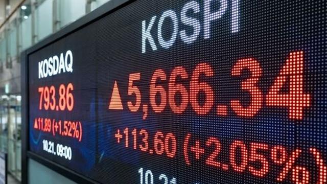 코스피 5666.34 출발…시총 톱5 일제히 '빨간불'
