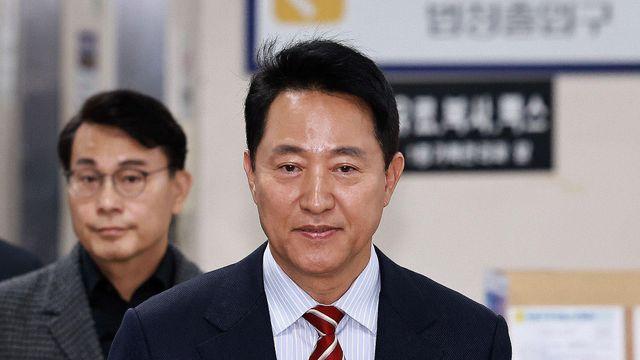 오세훈 시장 2심 '무죄', 여론조사비 대납 1심 판결 뒤집혀