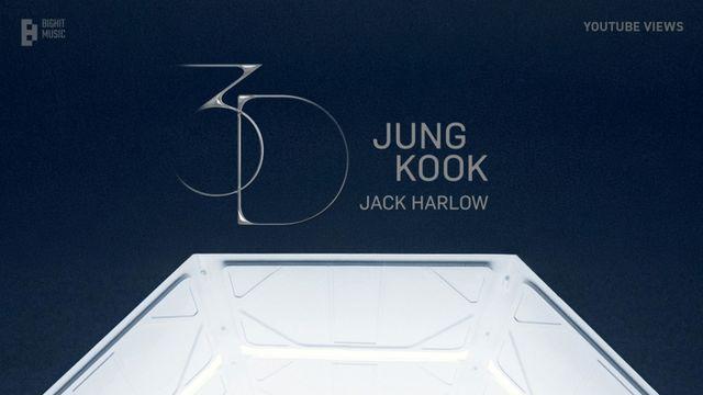 BTS 정국 '3D' 뮤직비디오 3억뷰…솔로로 두 번째 기록