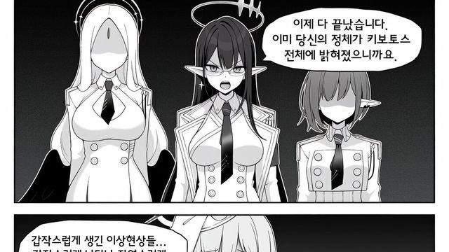 가짜인게 들킨 칼학 manhwa