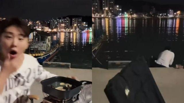 생방 도중 바다 뛰어든 시민 구해…목숨 살린 얼짱시대 출신 '유명인'