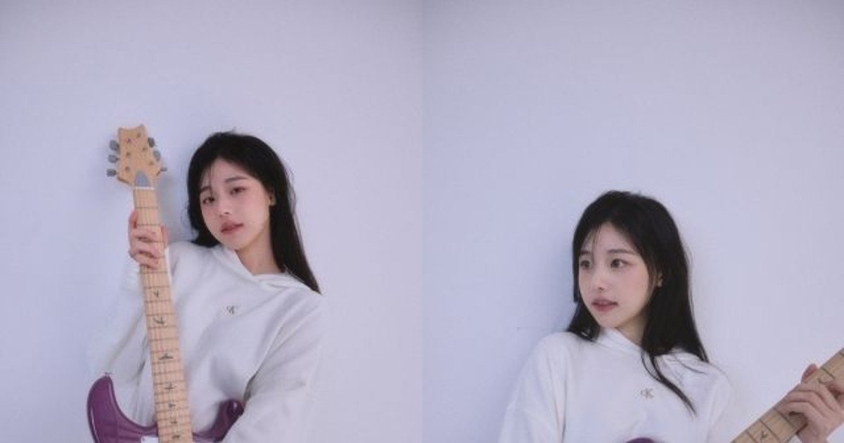 '김계란 걸밴드' QWER 냥뇽녕냥, 첫 프로필 공개…청초 비주얼