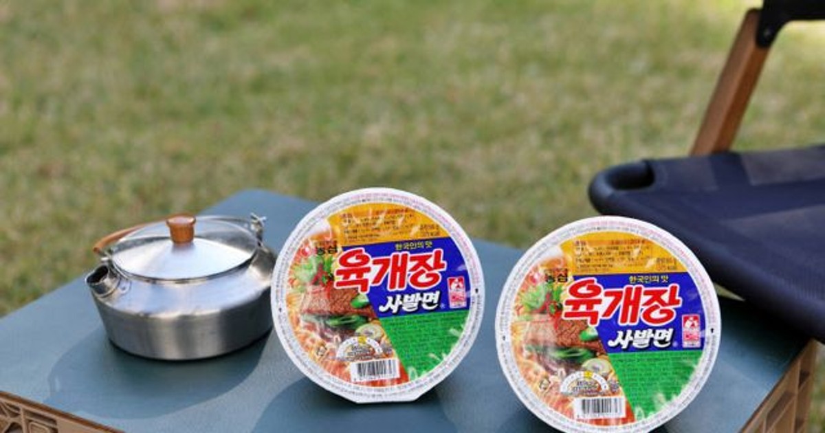[K장수템]용기면 대명사 농심 ‘육개