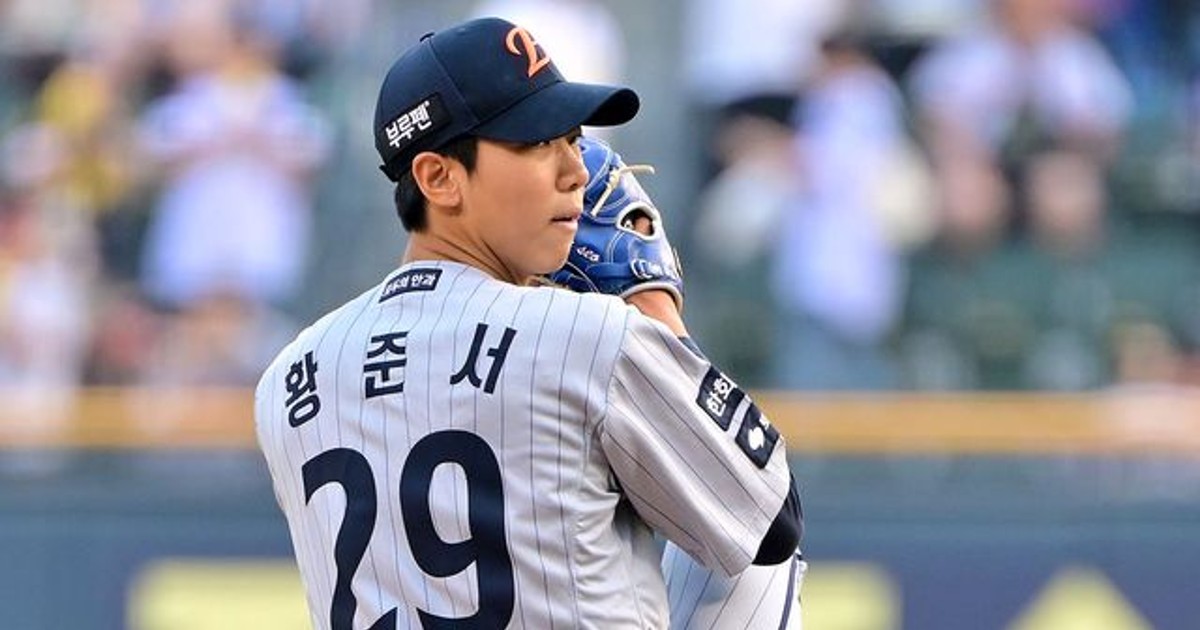 황준서, 후반기 첫 등판은 1이닝
