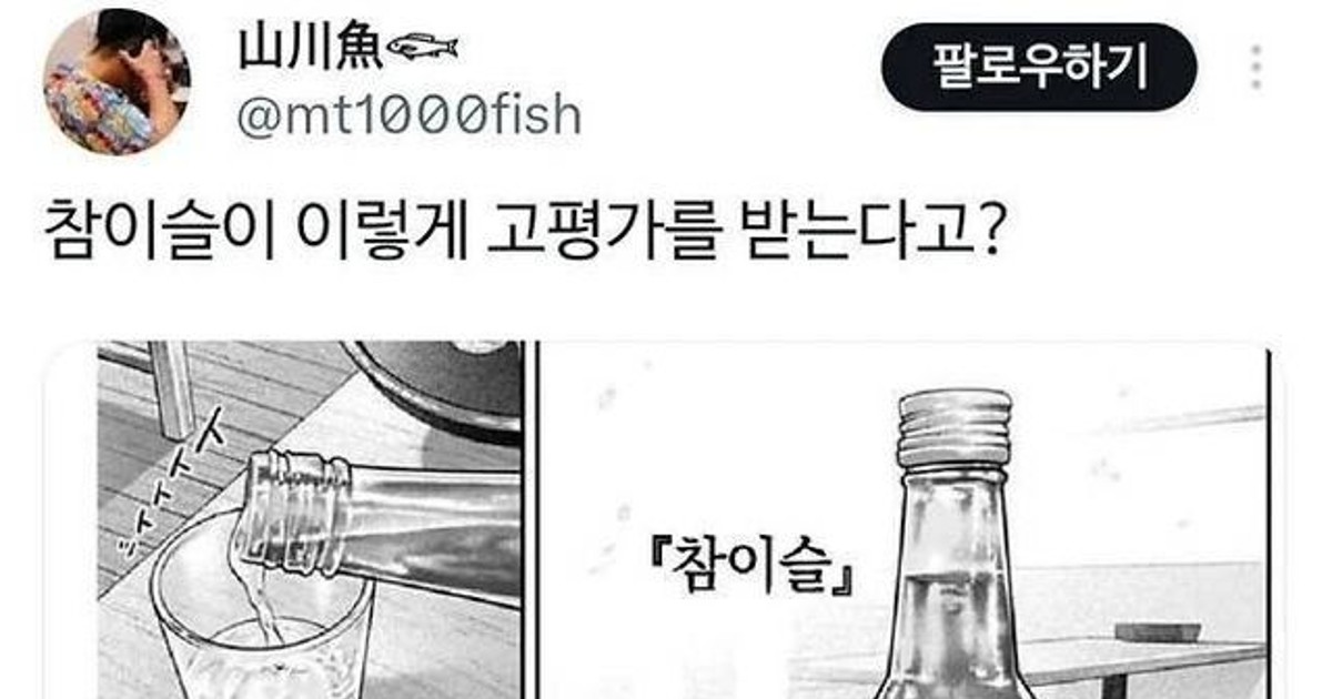 일본에서 인기 있다는 참이슬 과일 소
