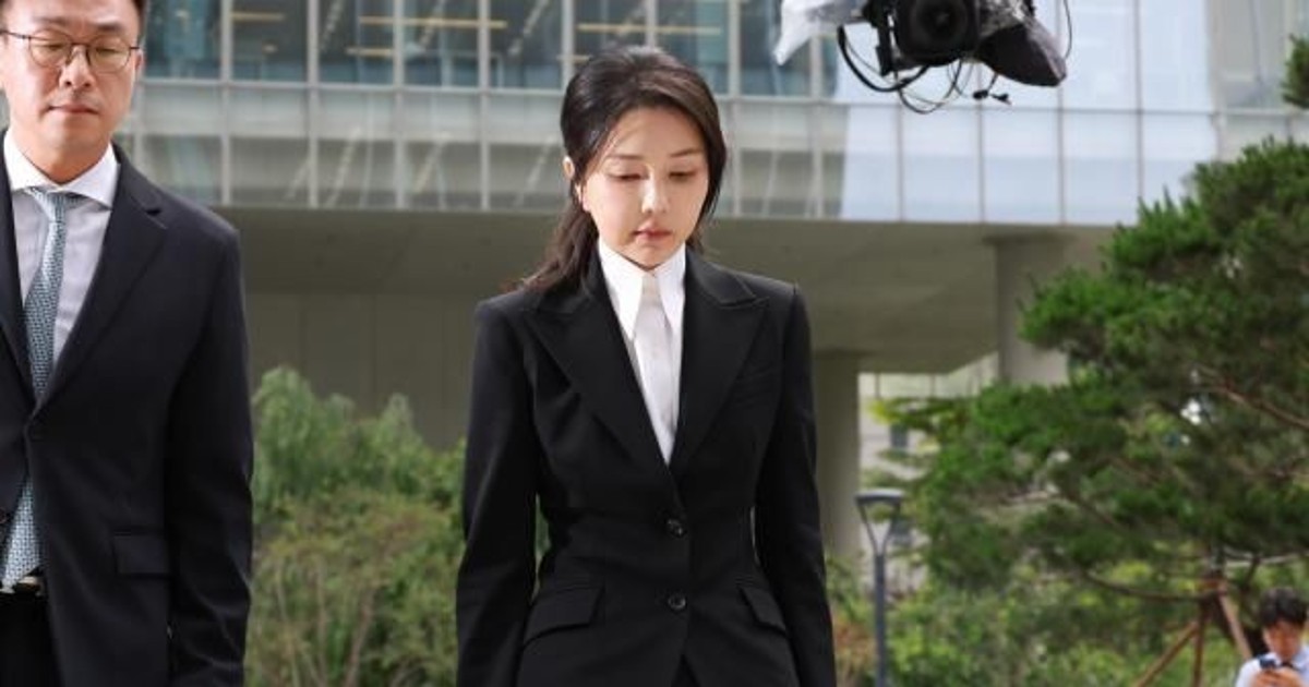 김건희 특검 첫 출석...아무것도