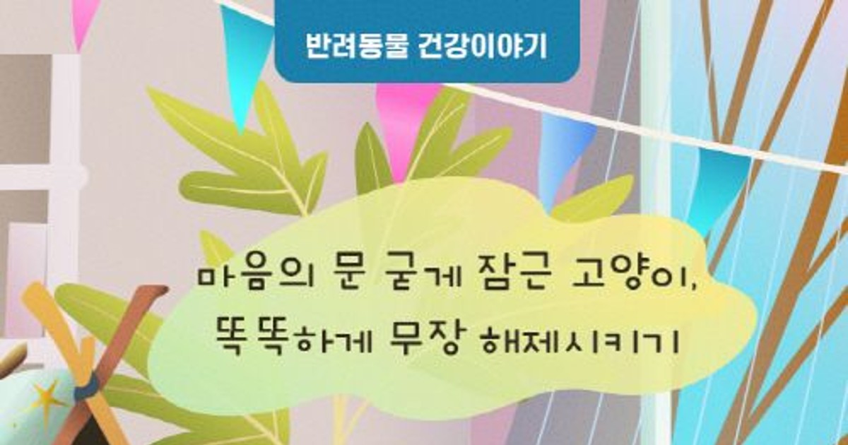 [반려동물 건강이야기] 마음의 문 굳게 잠근 고양이, 똑똑하게 무장 해제시키기-소심한 고양이와 친해지는 법