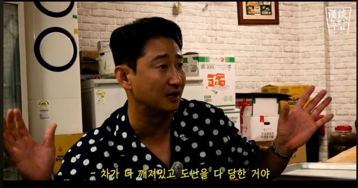 박용택, 차량 파손+절도+구토 피해