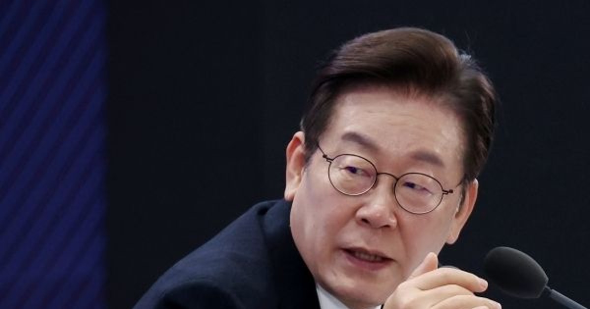 [속보] 李대통령 …
