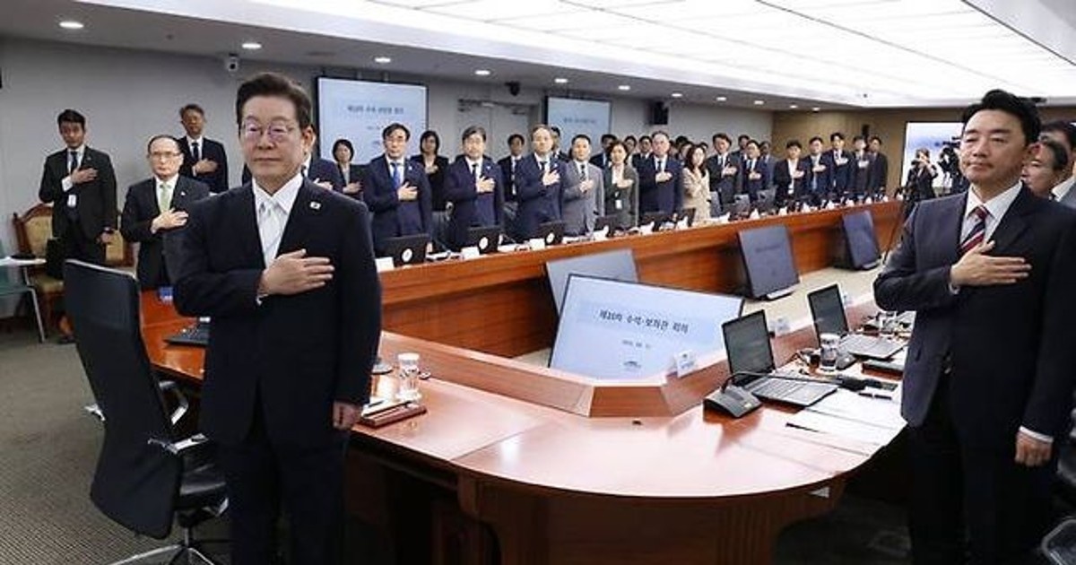 이재명 대통령실 참…