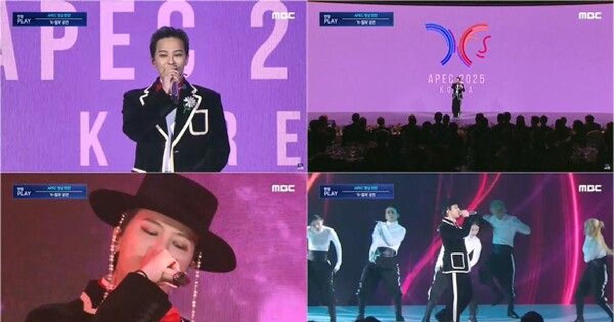 지드래곤,  APEC 정상 환영만찬 