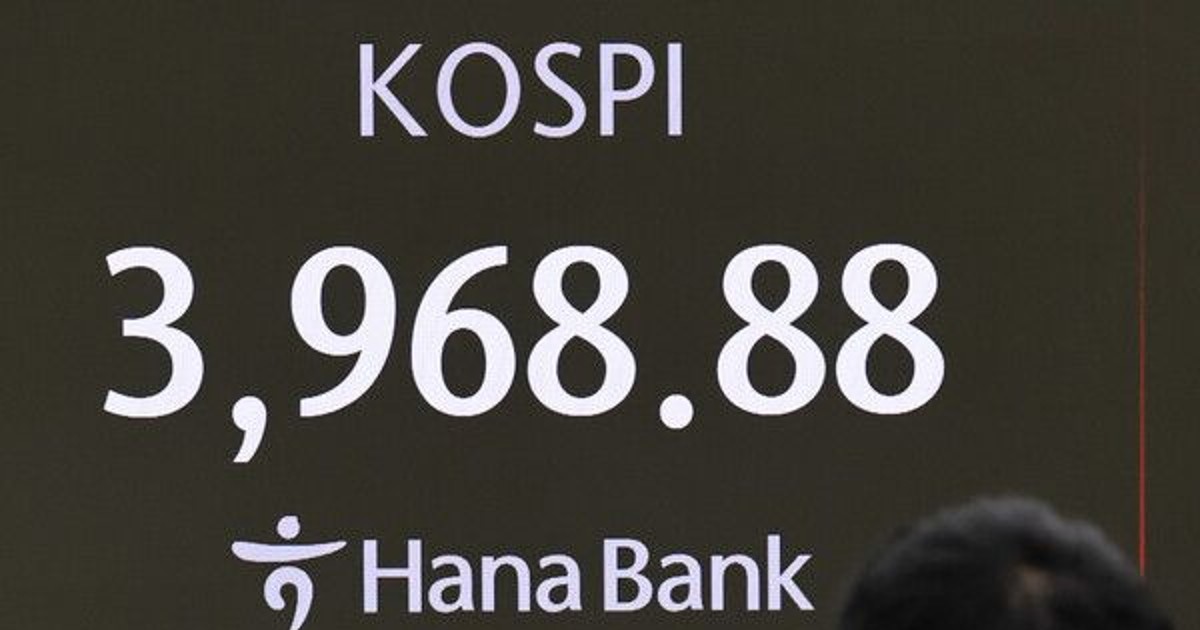 코스피, 매도 사이드카 발동…코스피2