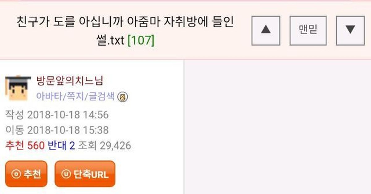 친구가 '도를 아십니까' 아줌마 꼬신 썰