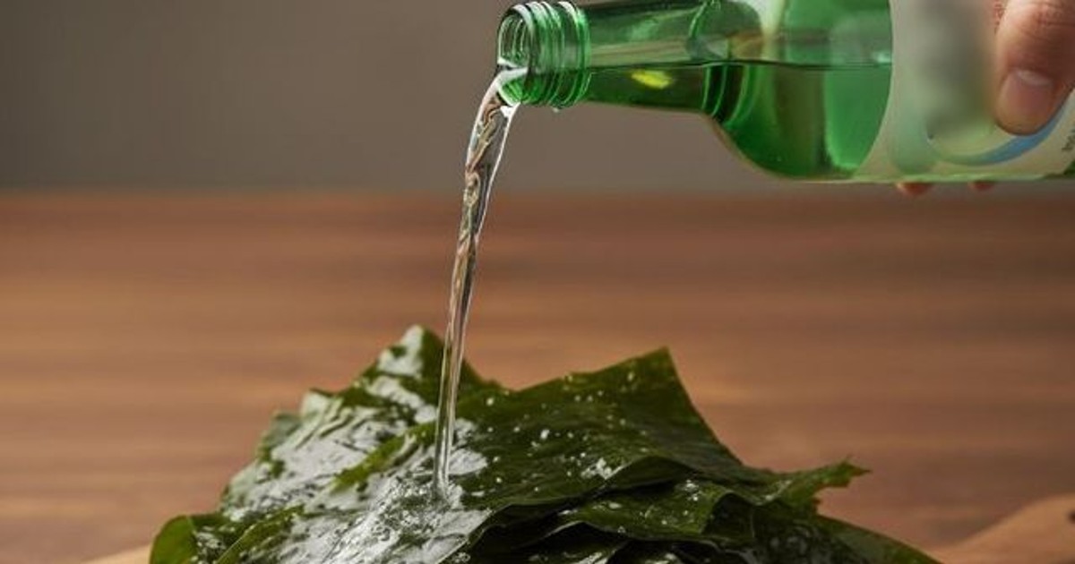 미역에 '소주'를 부으세요...밥 안 먹겠다던 남편이 달려 옵니다