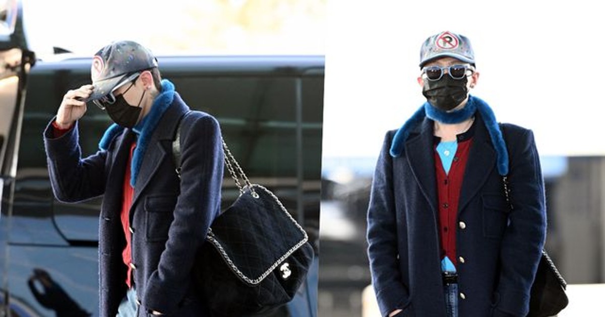 '명품백 바닥에 툭~' GD라서 GD니까 소화 가능한 끝내주는 공항패션