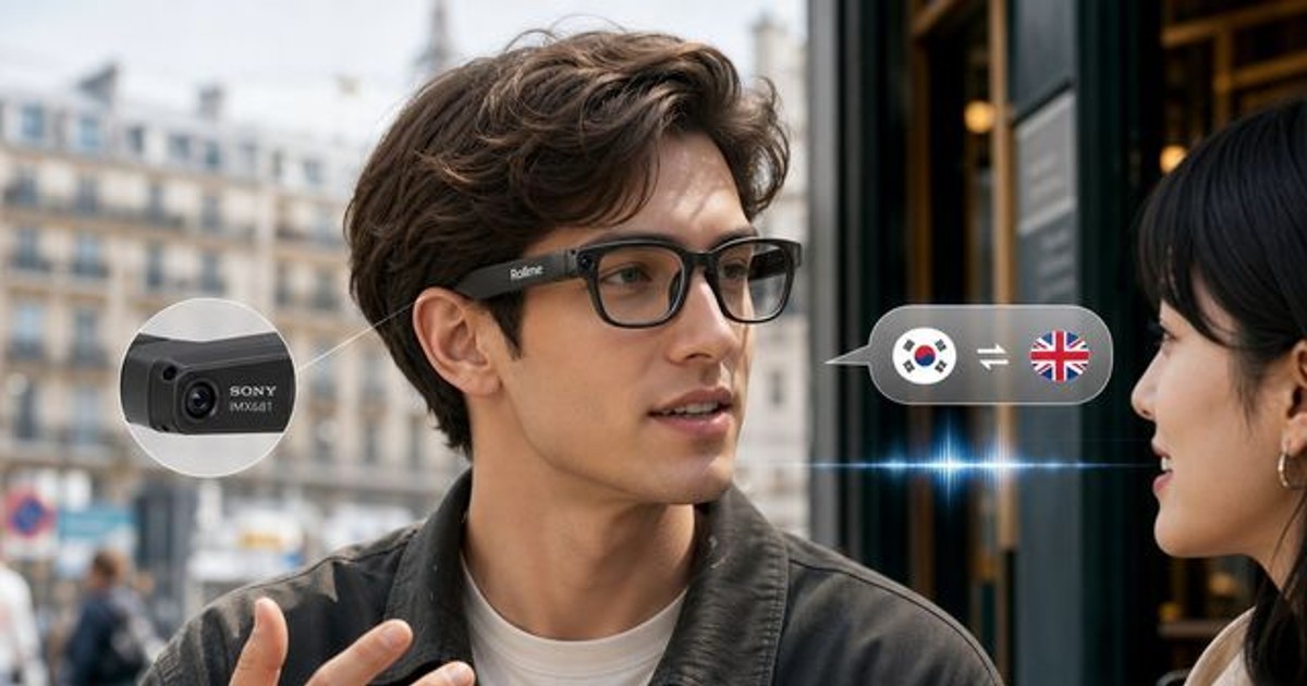 Photo: m.newspic.kr Rollme Launches AuraView and ProView AI Smart Glasses for $99.99