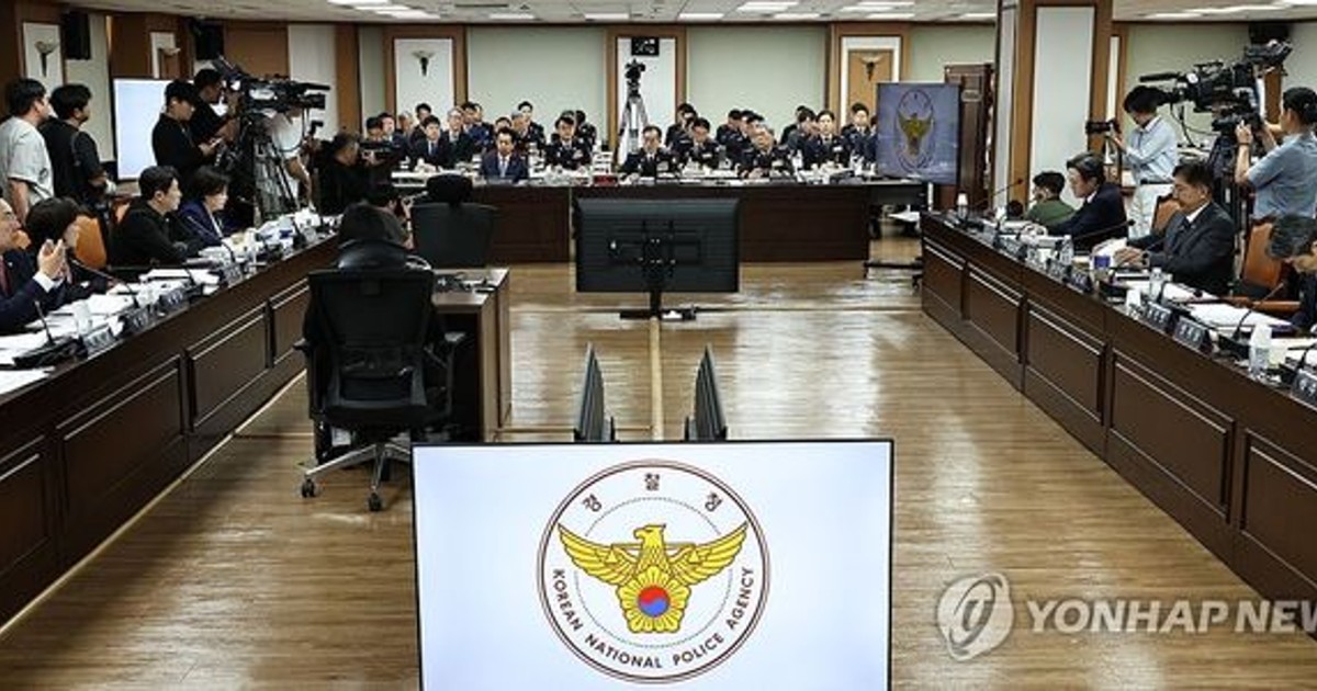 경찰청 국감서 터진 역대급 공정성 공방
