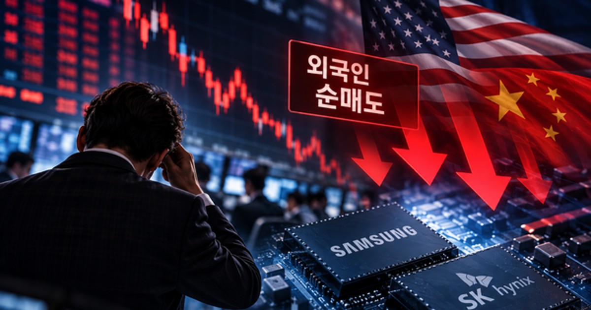 외인이 5일 만에 13조 던진 진짜 이유
