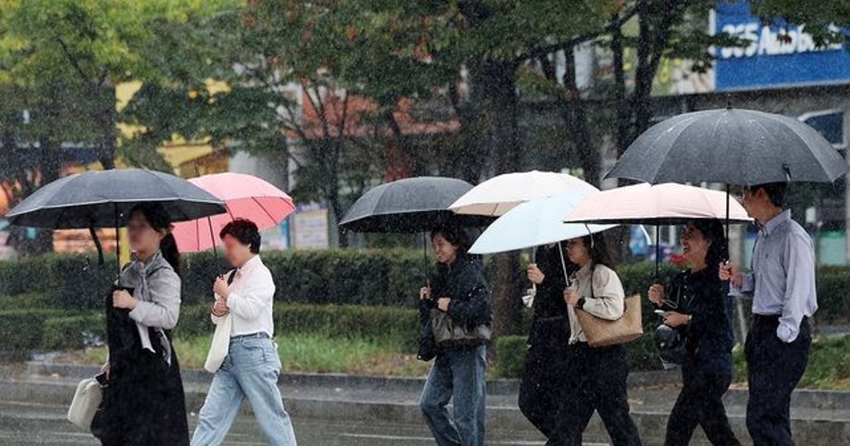 일요일 출근길, 시간당 30㎜ 폭우의 진실