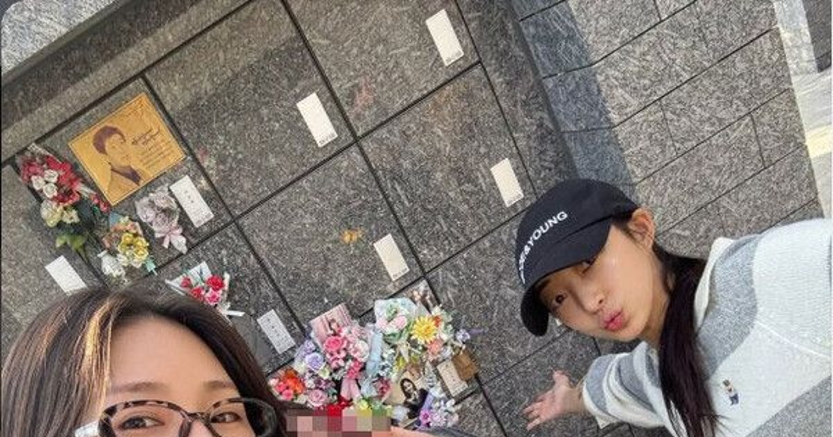 박보람 봉안당 찾은 동료들, 사진 속 '소름 돋는' 반전