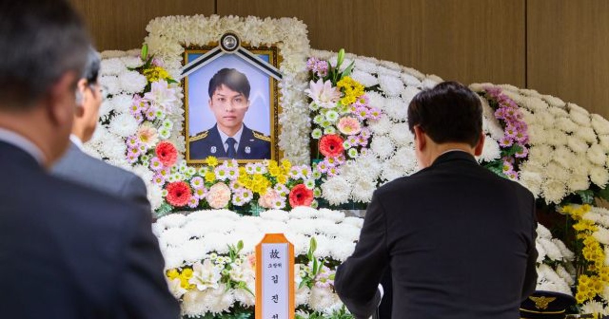 부천 공장 화재, 영웅 소방위 빈소 찾은 대통령의 행동